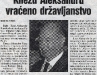 DANAS, 12. januar 2002.