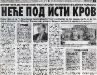 VEČERNJE NOVOSTI, 18. januar 2002.