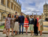 Ceremonija povratka zastave kneza Pavla na Oksford - princeza Jelisaveta sa studentima iz Srbije koji studiraju u Oksfordu (jul 2022)