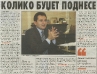 VEČERNJE NOVOSTI, 13. april 2010.