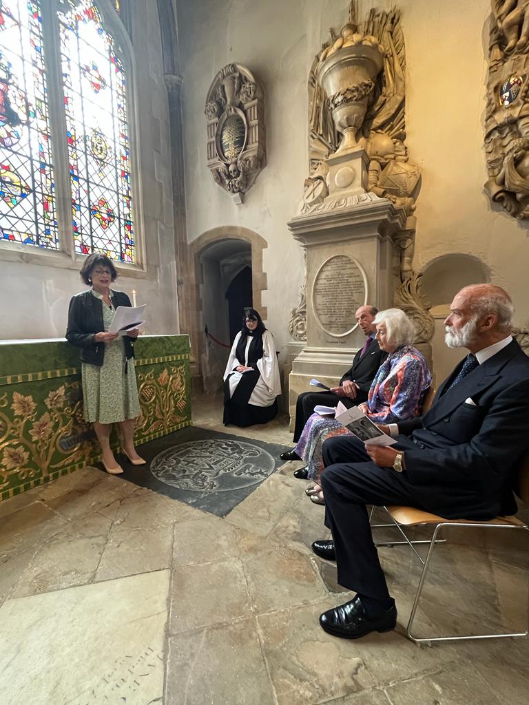 Ceremonija povratka zastave kneza Pavla u Oksford: princeza Jelisvaeta, vojvode Edvard i Majkl od Kenta i princeza Aleksandra