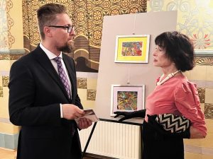 Trodnevna poseta princeze Jelisavete Karađorđević Eparhiji budimskoj - Otvaranje izložbe "Jelisavetin album" u Tekelijanumu